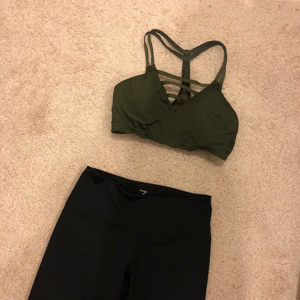 VS top and Zella leggings